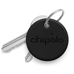 CHIPOLO Black (2 PACK Set) - Smart Keyring For Finding, Tracking Your Favorite Item  - Smart Live Now 2021