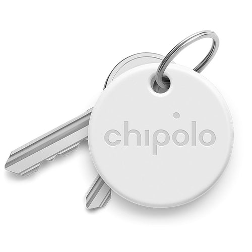 CHIPOLO White (2 PACK Set) - 💧 Resistant Smart Key-ring For Finding, Tracking Your Favorite Item  - Smart Live Now 2021