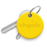 Chipolo Yellow (2 PACK Bundle - Bluetooth Smart Key Finder With Replaceable Battery  - Smart Live Now 2021