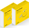 Chipolo Yellow (2 PACK Bundle - Bluetooth Smart Key Finder With Replaceable Battery  - Smart Live Now 2021