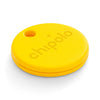 Chipolo Yellow (2 PACK Bundle - Bluetooth Smart Key Finder With Replaceable Battery  - Smart Live Now 2021
