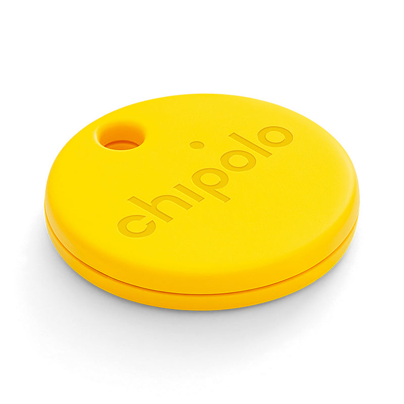 Chipolo Yellow (2 PACK Bundle - Bluetooth Smart Key Finder With Replaceable Battery  - Smart Live Now 2021
