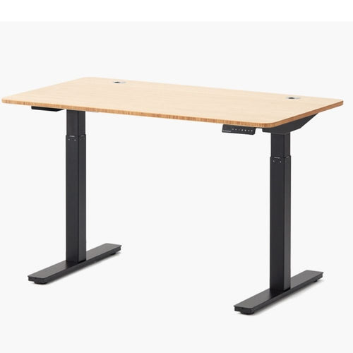 Autonomous SmartDesk Core - Bamboo Top Bamboo / Black - Smart Live Now 2021