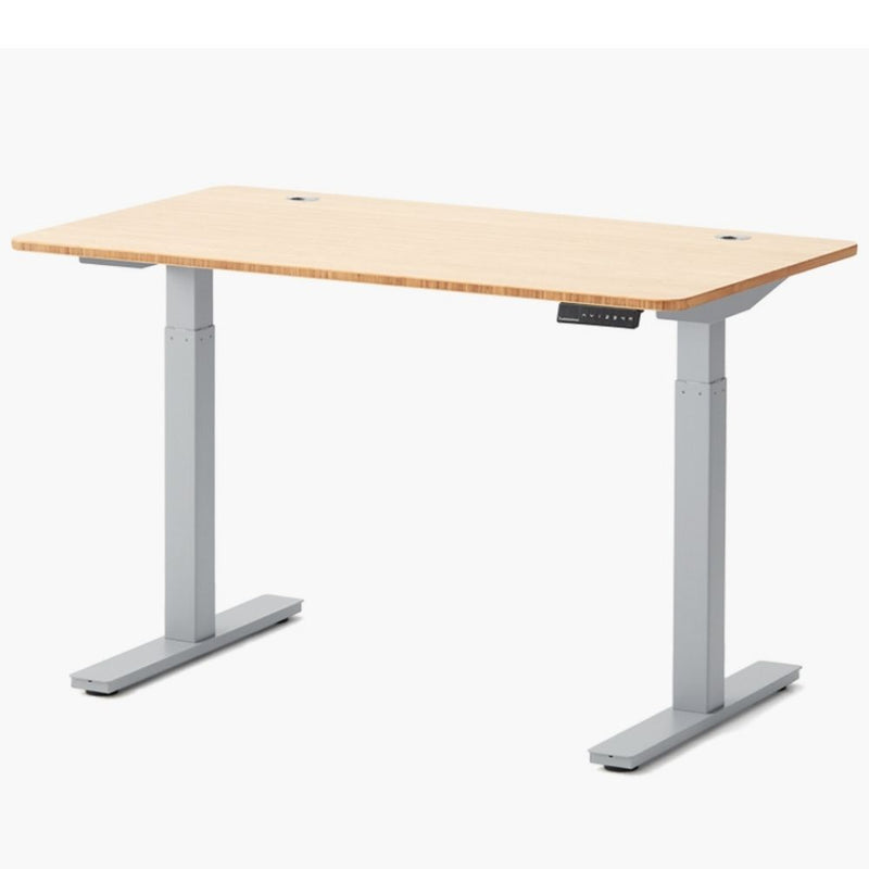 Autonomous SmartDesk Pro - Bamboo Top Bamboo / Gray - Smart Live Now 2021