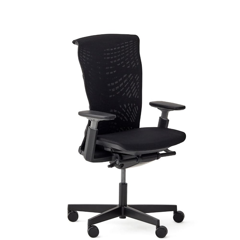 Autonomous ErgoChair Pro+ Black Frame-Black TPE with Black Mesh - Smart Live Now 2021