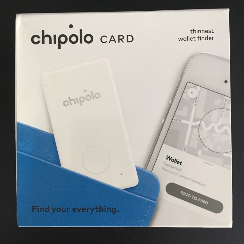 Chipolo Card Bluetooth Wallet, Passport & Phone Finder  - Smart Live Now 2021