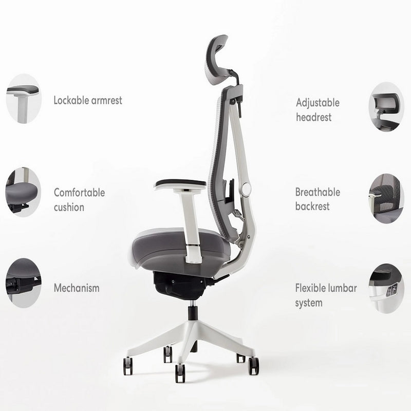 Autonomous ErgoChair Pro - Cool Gray  - Smart Live Now 2021