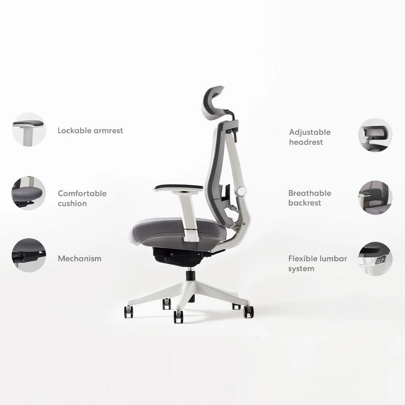 Autonomous ErgoChair Pro - All Black  - Smart Live Now 2021