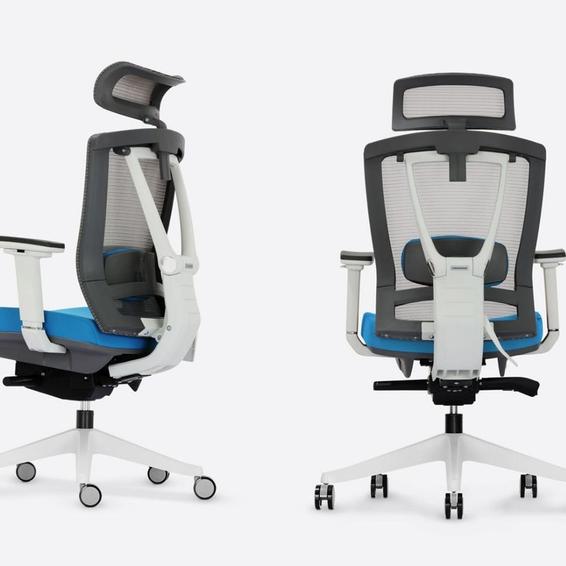 Cool Gray Ergonomic Office Chair - Autonomous ErgoChair Pro