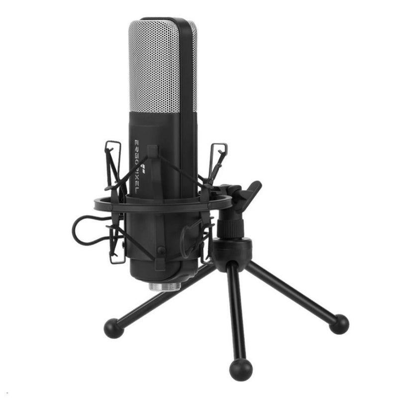 Ergopixel Studio Microphone with Tripod Black (EP-MP0001)  - Smart Live Now 2021