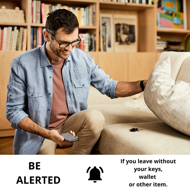 CHIPOLO Black (2 PACK Set) - Smart Keyring For Finding, Tracking Your Favorite Item  - Smart Live Now 2021