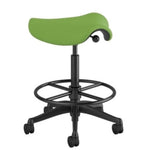 Humanscale Freedom Saddle and Pony Task Stool Graphite / Lotus Verdant / Freedom Saddle - Smart Live Now 2021