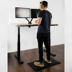 EFFYDESK Home Office Sit Stand Desk (Height Adjustable Electric Standing Desk) - Small  - Smart Live Now 2021