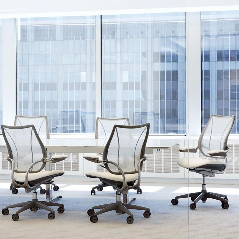 Humanscale Liberty Task Chair - Corde Black Fabric Seat  - Smart Live Now 2021
