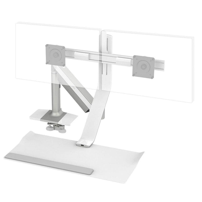 Humanscale QuickStand Lite - Sit Stand Workstation - Standard Crossbar  - Smart Live Now 2021