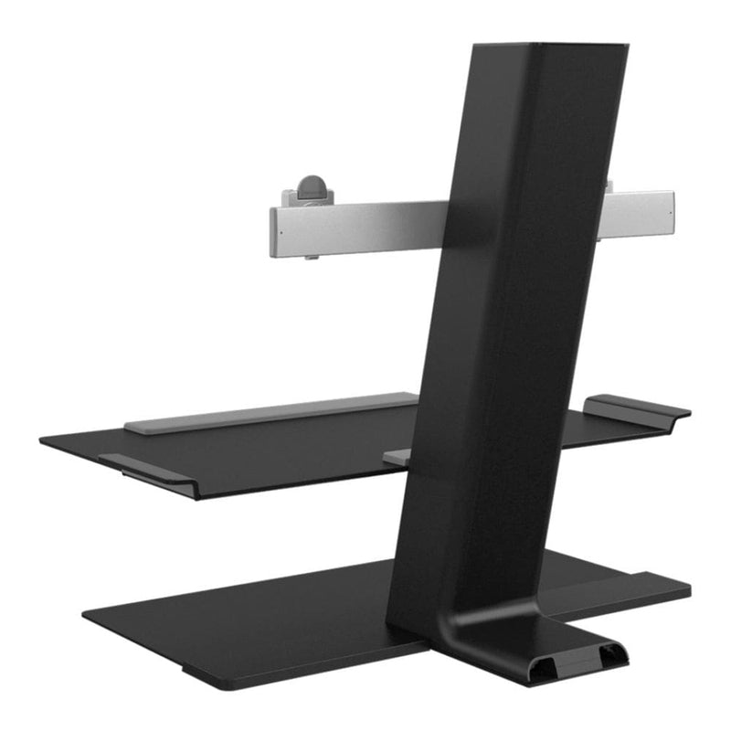 Humanscale QuickStand Two Monitors Height Adjustable Workstation Black  - Smart Live Now 2021