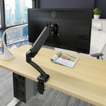 EFFYDESK Adjustable Gas Spring Monitor Desk Mount (Supports 13"-27" Office Desk Monitors)  - Smart Live Now 2021
