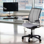 Humanscale Diffrient Smart Task Chair - Fourtis Black Seat Fabric  - Smart Live Now 2021