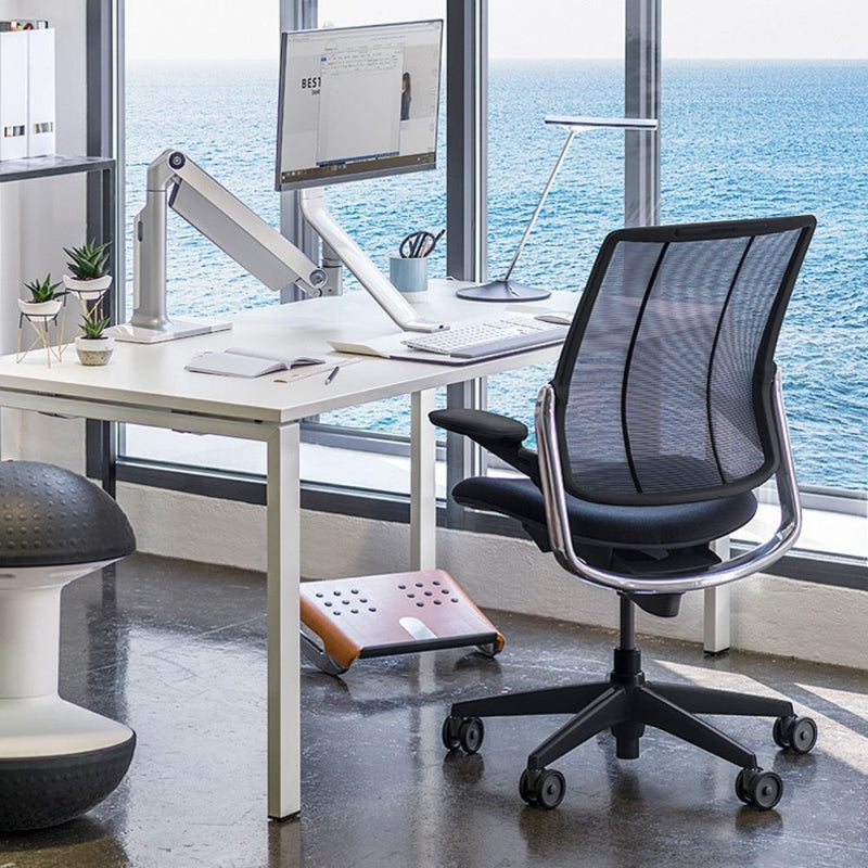 Humanscale Diffrient Smart Task Chair - Fourtis Black Seat Fabric  - Smart Live Now 2021