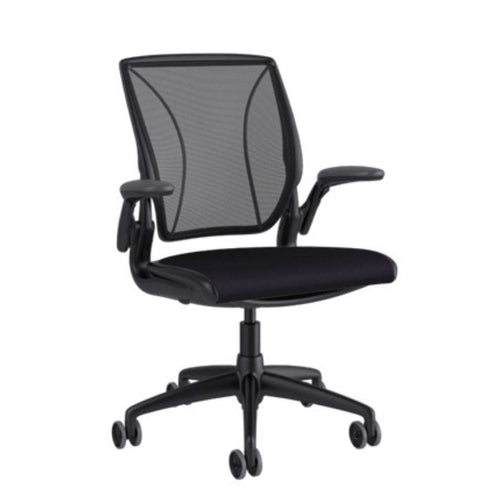 Humanscale Diffrient World Chair - Corde Black Fabric Seat  - Smart Live Now 2021