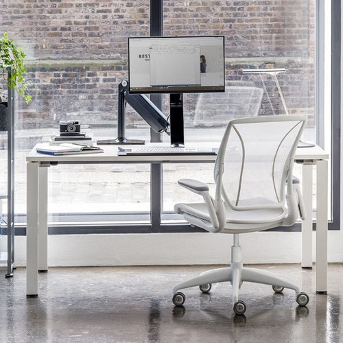 Humanscale Diffrient World Chair - Corde Black Fabric Seat  - Smart Live Now 2021
