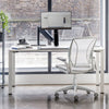 Humanscale Diffrient World Chair - Platinum Stripe Fabric Seat  - Smart Live Now 2021