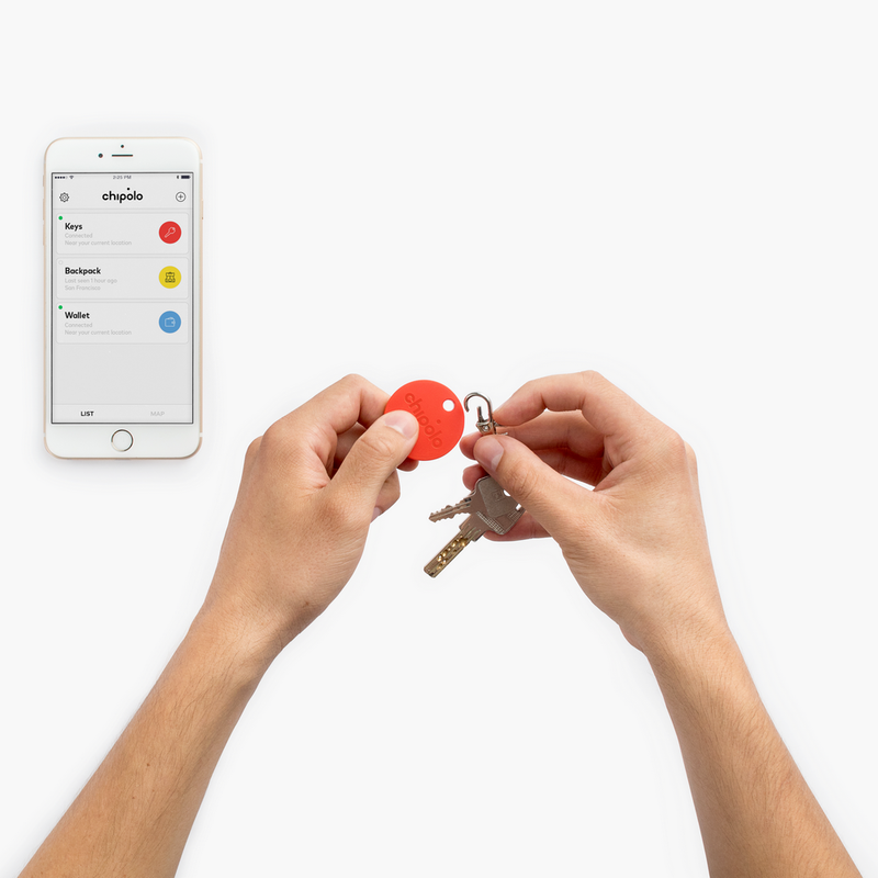 CHIPOLO ONE (4 PACK Bundle) - 💧 Resistant Smart Keyring For Finding Your Favorite Item  - Smart Live Now 2021